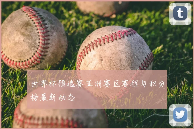 世界杯预选赛亚洲赛区赛程与积分榜最新动态